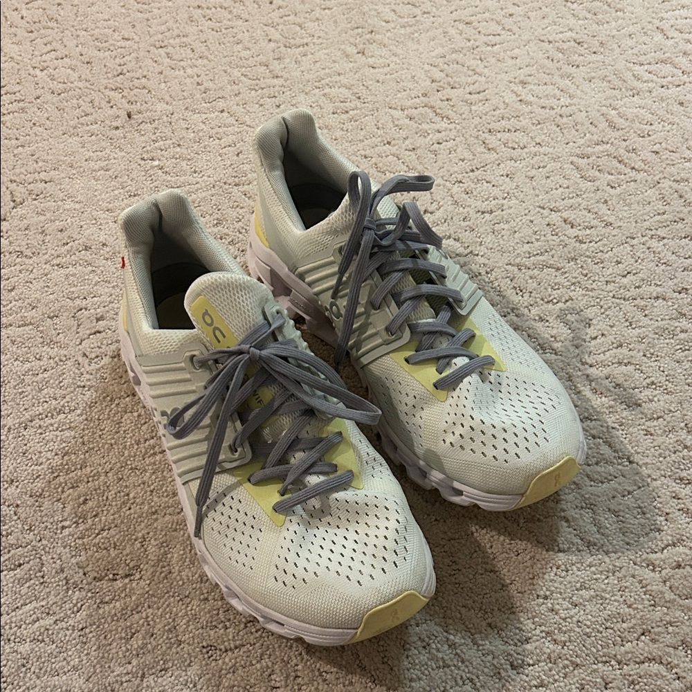 Cloud swift on cloud sneakers